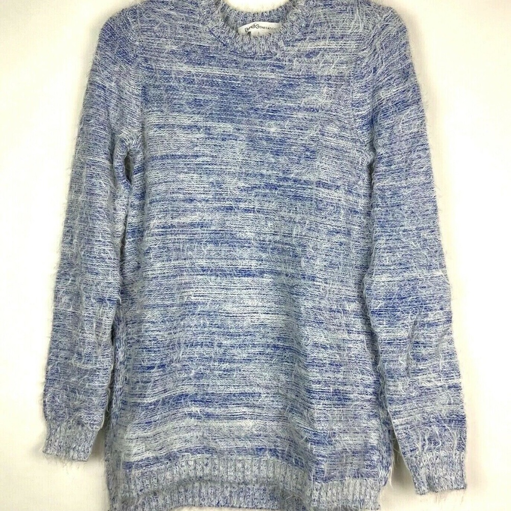 BCBGeneration Womens Small Slit Hem Pullover